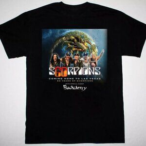 Scorpions Band 2025 Tour Black T-Shirt, Classic Unisex Rock Concert Tee 26